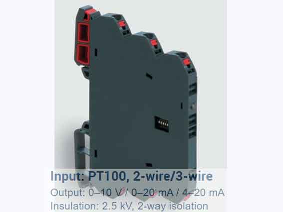 Bộ chuyển đổi tín hiệu nhiệt độ PT100 LCIS-WPT3LA-1819-62-PI