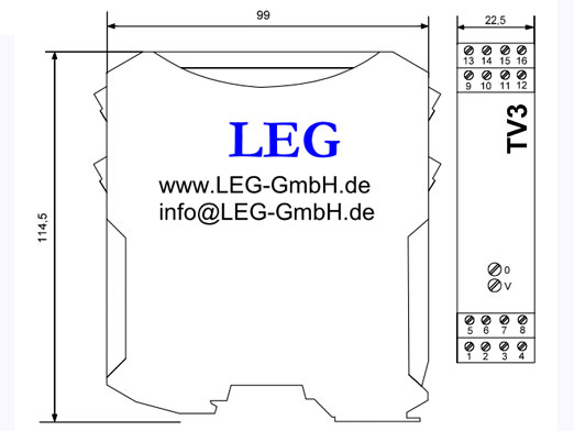 Bộ khuếch đại cách ly tín hiệu lưỡng cực TV3