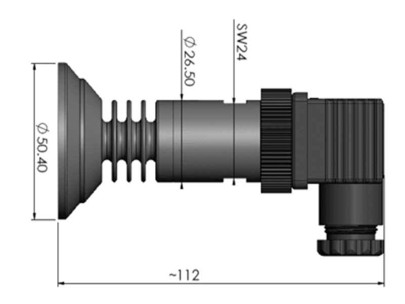 Cảm biến áp suất BHT 26 Flush