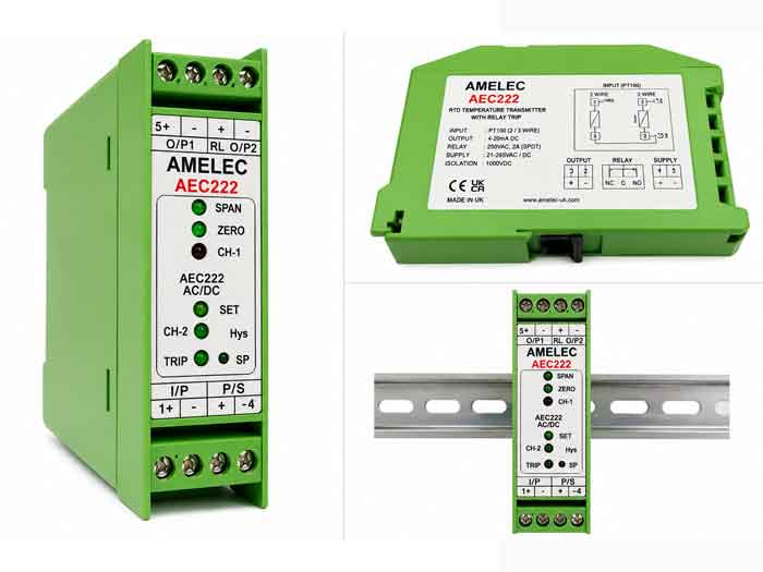 Bộ chuyển đổi tín hiệu nhiệt độ AEC222