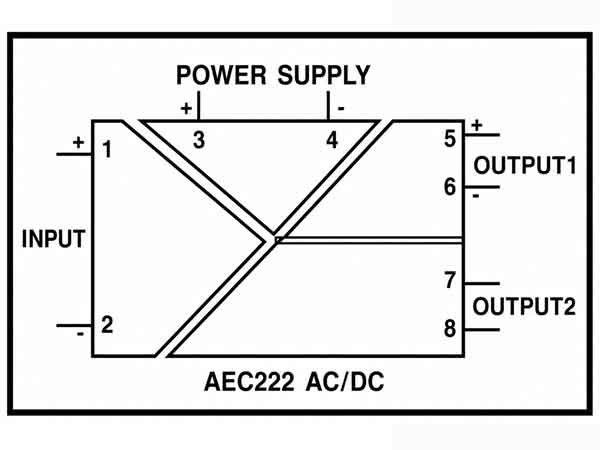 Bộ chuyển đổi tín hiệu nhiệt độ AEC222